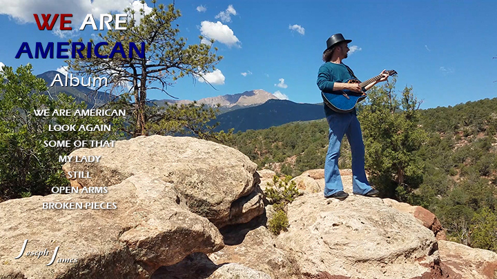 WE ARE AMERICAN Album | Joseph James | Includes Song Titles