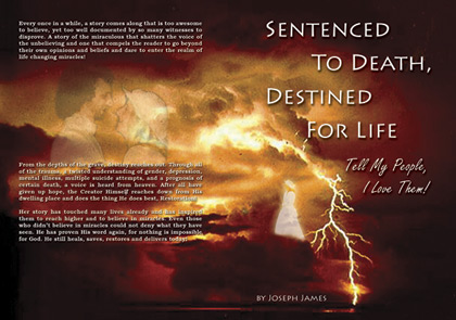 "Sentenced To Death, Destined For Life" Book Cover